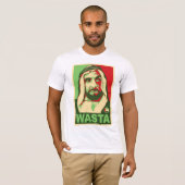 Zayed_WASTA Gewohnheit shirt2 T-Shirt (Vorne ganz)