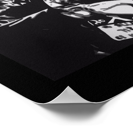 Zayn Malik Pop Art Poster (Ecke)