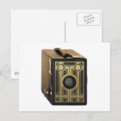 ZAZ425-Box-Kamera Postkarte (Vorne/Hinten)