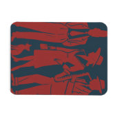 Zazous Gift Tag Magnet (Horizontal)