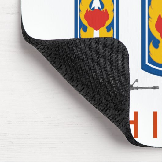 zazv-199TH INFANTERIE Mousepad (Ecke)