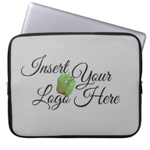 Zazzeln Sie hier Ihr Logo für den Laptop-Sieb Laptopschutzhülle