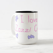 Zazzi Zweifarbige Tasse (Vorderseite Links)