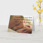 zazzle2, manchmal glauben wir gerade nicht groß karte (Gelbe Blume)