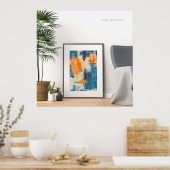 Zazzle abstrakt Poster (Küche)