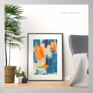 Zazzle abstrakt Poster