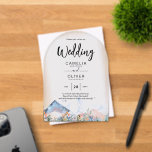 Zazzle Akryllische Hochzeit lädt Berge ein Winter Acryleinladungen<br><div class="desc">Diese moderne Acrylhochzeit Einladung kann klar oder mattiert sein,  Rechteck oder Bogen nach Ihren Wünschen geformt,  um Ihre Bedürfnisse Anzug. Sie können die Farbe des Textes in Designtools ändern.</div>