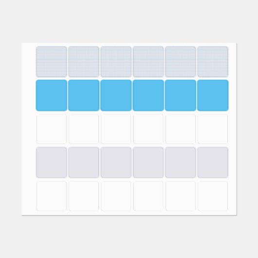 Zazzle Apparel-Sortenschutzschild Etiketten (Blatt)