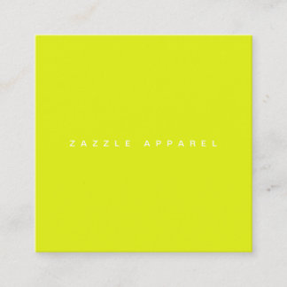 Zazzle Apparel Varieté-Draft-Karte Quadratische Visitenkarte