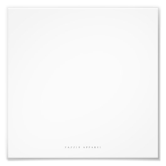 Zazzle Apparel Varieté Entwurf Poster Foto drucken (Vorne)