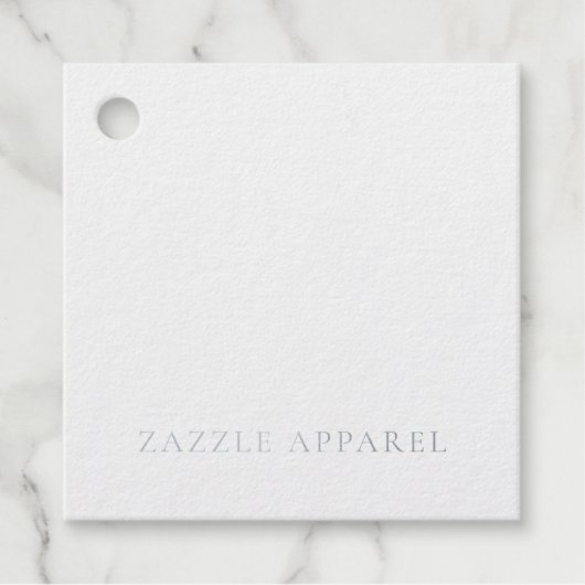 Zazzle Apparel Varieté Geschenkanhänger (Vorderseite)
