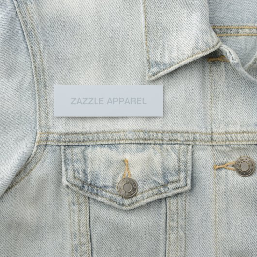 Zazzle Apparel Varieté Namensschild (Beispiel)