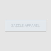 Zazzle Apparel Varieté Namensschild (Vorderseite)