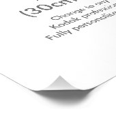 Zazzle Benutzerdefiniert 12" x 12" Foto Druckvorla (Ecke)