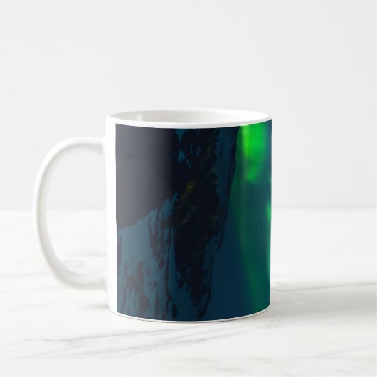 Zazzle-blaue Tasse (Links)