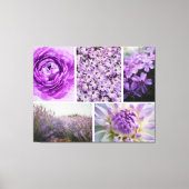 Zazzle Blume Leinwand Farbe (Vorderseite)