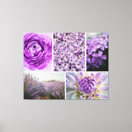 Zazzle Blume Leinwand Farbe