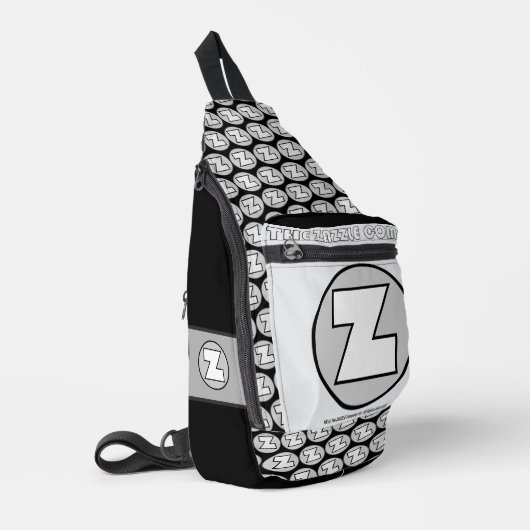 Zazzle Brand Logo Crossbody Bag (Linke Seite)