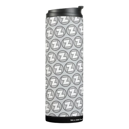 Zazzle Brand Logo Tumbler Thermosbecher (Nach links gedreht)