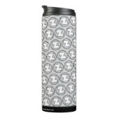 Zazzle Brand Logo Tumbler Thermosbecher (Nach rechts gedreht)
