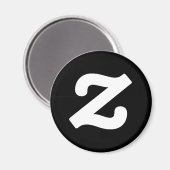 Zazzle CircleZ Magnet (Vorderseite/Rückseite)