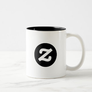 Zazzle CircleZ Zweifarbige Tasse
