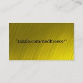 zazzle.com/nedhreece*" - VISITENKARTE (Rückseite)