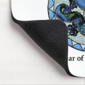 Zazzle Drache 2012 Mousepad (Ecke)