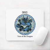 Zazzle Drache 2012 Mousepad (Mit Mouse)