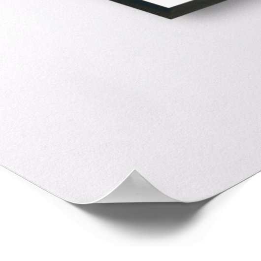 Zazzle Foto Design Poster (Ecke)