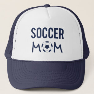 Zazzle Fußball-Mama-Sportmütze Truckerkappe