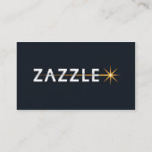 Zazzle - Geschäft Visitenkarte (Rückseite)