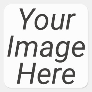 zazzle_geschenkpapier-gekachelt_YIH Quadratischer Aufkleber