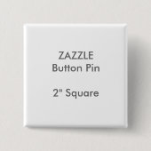 ZAZZLE Gewohnheit 2" quadratisches Knopf-Button Button (Vorderseite)