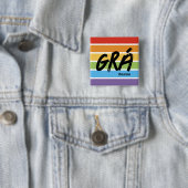 Zazzle Grá Knopf Button (Beispiel)