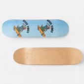Zazzle gute Gespenster Skateboard (Horizontal)