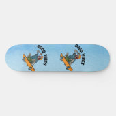 Zazzle gute Gespenster Skateboard (Horizontal)