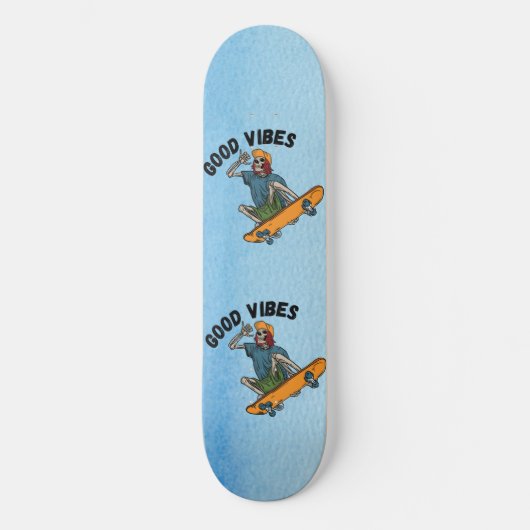 Zazzle gute Gespenster Skateboard (Vorderseite)