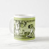 Zazzle gutes Koch-Grün Kaffeetasse (Vorderseite Links)