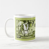 Zazzle gutes Koch-Grün Kaffeetasse (Links)