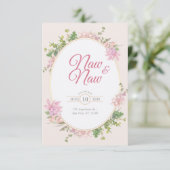 zazzle Hochzeitskarten Einladung (Stehend Vorderseite)