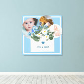 Zazzle ist ein Junge Leinwanddruck (Insitu (Holzboden))