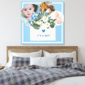 Zazzle ist ein Junge Leinwanddruck (Insitu (Schlafzimmer))
