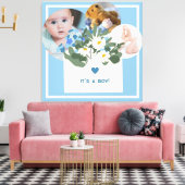 Zazzle ist ein Junge Leinwanddruck (Insitu (Wohnzimmer))