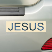 ZAZZLE_Jesus Autoaufkleber (Auf Auto)