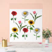 Zazzle Keramik Tile 4.25" x 4.25 , Klein Acrylschild (Hochzeit)