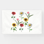 Zazzle Keramik Tile 4.25" x 4.25 , Klein Banner (Horizontal)