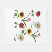 Zazzle Keramik Tile 4.25" x 4.25 , Klein Fleecedecke (Vorderseite (Horizontal))