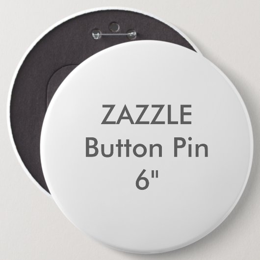 Zazzle leere Gewohnheit 1 1/4" kolossales Button (Vorne & Hinten)