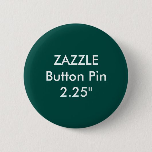 Zazzle leere Gewohnheit 2 1/4" Standardknopf GRÜN Button (Vorderseite)